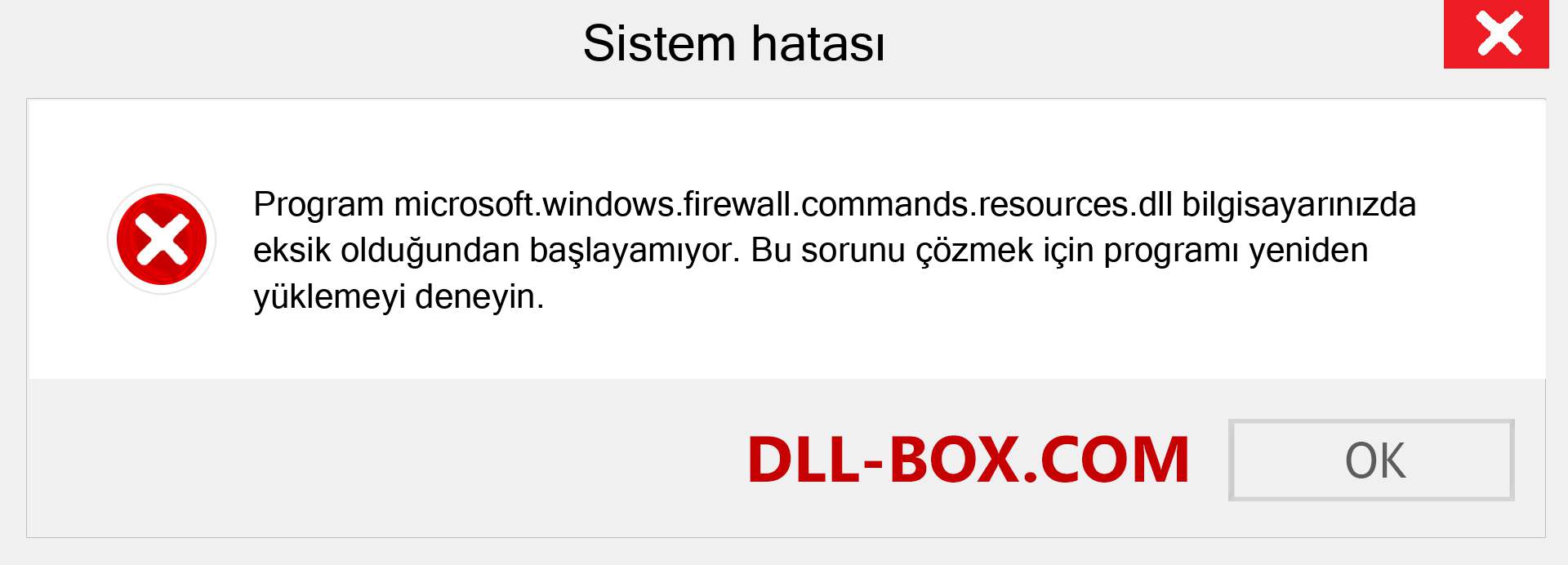 microsoft.windows.firewall.commands.resources.dll dosyası eksik mi? Windows 7, 8, 10 için İndirin - Windows'ta microsoft.windows.firewall.commands.resources dll Eksik Hatasını Düzeltin, fotoğraflar, resimler